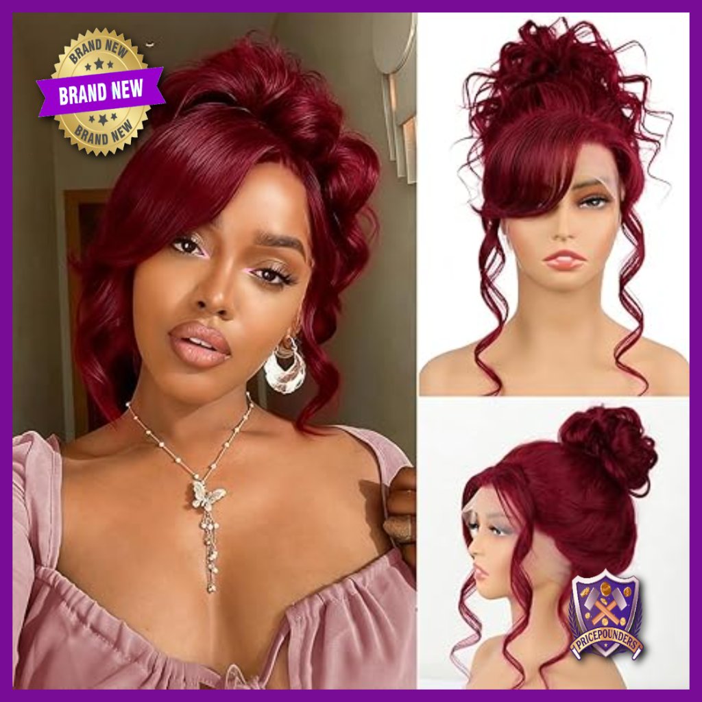 360 Lace Front Human Hair Wig Body Wave 28 Inch Glueless Pre Plucked
